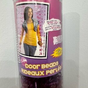 Door Beads - Purple Beaded Curtain